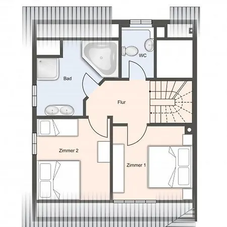 Westmarken Reetdachhaus Strandkontor *