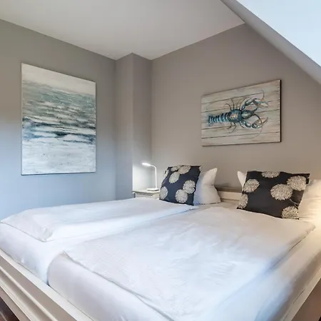 Nyaraló Westmarken Reetdachhaus Strandkontor