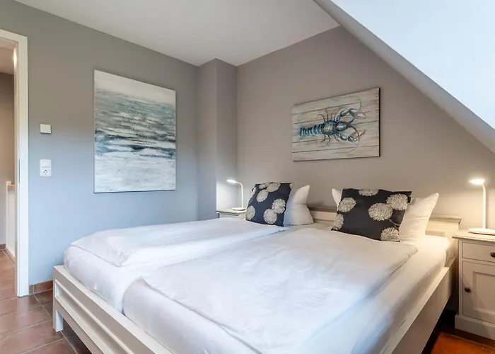펜션 Westmarken Reetdachhaus Strandkontor
